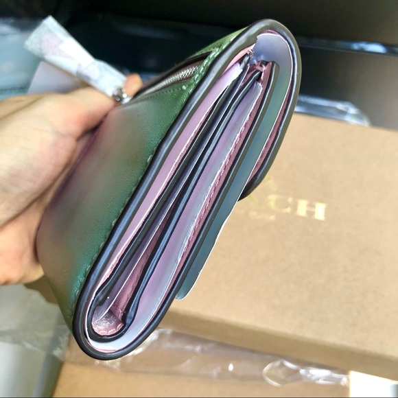 Coach Wyn Small Wallet With Ombre - Picture 6 of 11